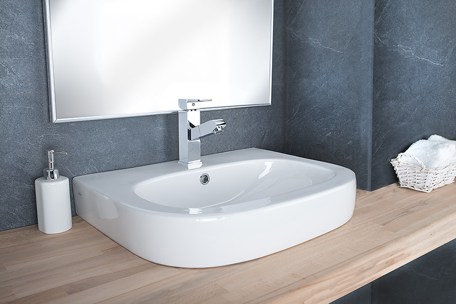 Wasserhahn Armatur Waschbecken Badarmatur mit herausziehbarer